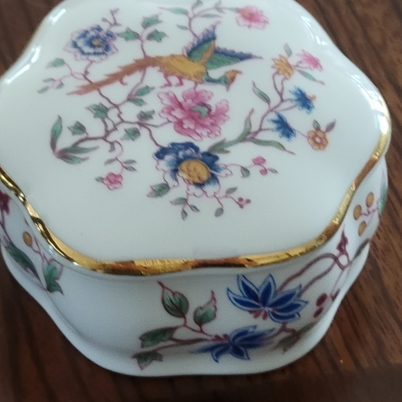 VINTAGE HAMMERSLEY ENGLAND TRINKET BOX - Picture 2 of 7